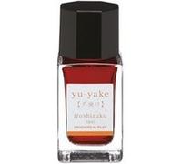 PILOT Encre Iroshizuku Mini Rouge Yu-Yake 15 ml nuances d'orange pour écriture colorée