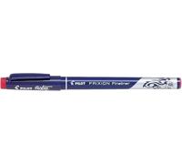 Pilot Pen - Stylo feutre FRIXION Fineliner - Pointe fine effaçable - Rouge