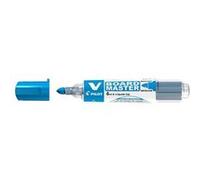Pilot V-Board Master Lot de 10 Marqueur effaçable à sec Pointe ogive Bleu