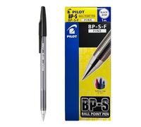 Pilot Fine Stylo à bille - Noir (boîte de 12)