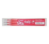 Pilot Frixion 0,7 MM - Trois recharges en un paquet - (Rouge)