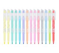 Pilot FriXion 16258 Lot de 14 surligneurs effaçables à pointe biseautée Couleurs d'encre assorties