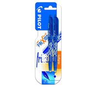 Pilot Frixion 224200203 Lot de 2 stylos roller Bleu 0,7 mm