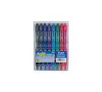 Pilot FriXion Ball Clicker Erasable Fine Point Pens 8/Pkg-Assorted Colors