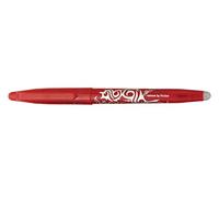 PILOT FriXion Ball Erasable Gel Pen, Red Ink, 0.7mm Fine, Sold as 1 Each