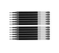 Pilot FriXion Ball Lot de 12 recharges pour stylo roller 0,7 mm Noir (4 packs de 3 recharges)