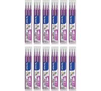 Pilot Frixion Ball mines de rechange 0.7 pourpre- set de 36 pièces
