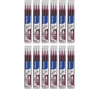 Pilot Frixion Ball mines de rechange 0.7 rouge vin- set de 36 pièces