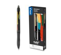 PILOT - FriXion Ball Plus Heralbony - Stylo Effaçable - Coffret Cadeau | Encre Noire - Édition Artistique Limitée - Design Allemagne - Rétractable et Rechargeable - Pointe Moyenne 0,7mm