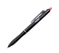 Pilot Frixion Ball Plus Lot de 1 stylo roller effaçable à pointe moyenne 0,7 mm Encre thermosensible Effacement propre Corps en plastique durable pour bureau, école, marquage de tissu et projets Rouge