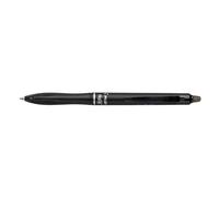 Pilot FriXion Ball Plus - Stylo roller encre gel effaçable et rechargeable - Pointe moyenne - Noir