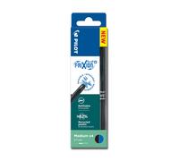 Pilot FriXion Ball Plus - Stylo roller encre gel effaçable et rechargeable - Pointe moyenne - Pochette de 4 bleu/noir