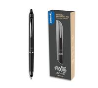 PILOT - Frixion Ball Zone Noir en coffret cadeau - Stylo rétractable effaçable premium à encre thermosensible - Stylo roller rechargeable et ergonomique - Encre noire - Pointe moyenne