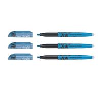 Pilot FriXion Light Lot de 3 surligneurs effaçables Bleu