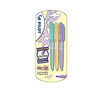 Pilot Frixion Light Surligneur Triple Green/Orange/Violet