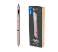 PILOT - FriXion Zone Rose - Stylo Effaçable Premium - Coffret Cadeau | Encre Noire - Roller Encre Gel Rétractable, Rechargeable et Ergonomique - Design Élégant - Pointe Moyenne (0,7mm)