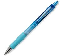 PILOT G-2-07 Lot de 2 stylos roller à encre gel à bulles rétractables avec prise en main ergonomique pour écrire, journal, croquis, prise de notes et création - Encre bleue - Lot d'oreiller (bleu