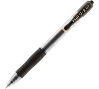 Pilot – Stylo à bille G2 – Encre gel noire – Boîte de 12 – Pour enfants