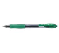 Pilot - G-2 - Gel Ink Pen - Green Medium Point (Box of 12 units)