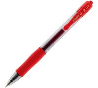 Pilot - G-2 - Gel Ink Pen - Red Medium Point (Box of 12 units)