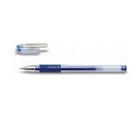 Pilot G1 Grip Lot De 12 Stylo À Bille Pointe Fine Encre Gel Bleue Corps Plastique Avec Grip Caoutchouc Et Capuchon