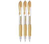 Pilot G2 07 BL-G2-7 Lot de 3 stylos roller à encre gel rétractable Pointe 0,7 mm Largeur de trait 0,39 mm