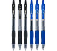 PILOT G2 07 noir et bleu