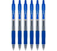 Pilot G2 07 Retractable Gel Ink Rollerball Pen 0.7mm Tip 0.38mm Tip Refillable Line Width Bl-G2-7 (Blue)
