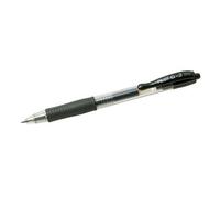 Pilot - G2 - Stylo À Bille - Pointe Fine Rétractable - Encre Gel Noire - Corps Plastique Avec Grip Caoutchouc - Lot De 12