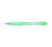 Pilot G207 Lot De 12 Stylos Rollers À Encre Gel Rétractable Vert Pastel 0,7 Mm