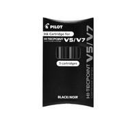 Set de 3 recharges Hi-Tecpoint V5 et V7 rechargeable noir