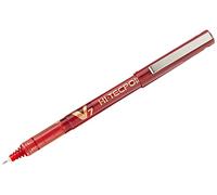 Pilot - Hi-Tecpoint V7 - Medium Point Liquid Ink Pen - Red (Box of 12 units)