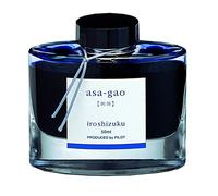 PILOT Iroshizuku Fountain Pen Ink - Bouteille de 50 ml - Asa-gao Morning Glory (Vivid Purplish Blue)