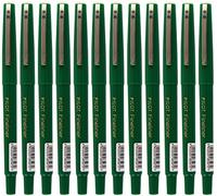 Pilot Lot de 12 Fineliner Feutre d'écriture Vert