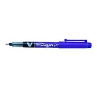 PILOT Lot de 12 Stylos feutre V Sign Pen Pointe moyenne 0,6 mm Violet