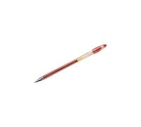 PILOT Lot de 12 Stylos gel G-1 point fine 0,5mm tracé 0,3mm rouge