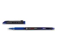 Pilot Lot de 12 V-Ball Grip Stylo roller Pointe métal 1 mm Encre liquide Bleue + régulateur de débit