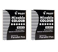 Cartouches d'encre pour stylo Parallel Pen, noir