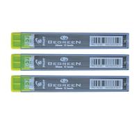 PILOT Lot de 3 Etuis de 12 mines Qualité Très Résistante Begreen 0,7 mm B PPL-7-B-BG