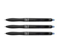 Pilot Lot De 3 Pilots Stylo Roller Frixion Ball Plus 07, Bleu