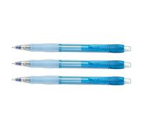 PILOT Lot de 3 Porte-mines H-185 rechargeable Néon 0,5 mm Bleu