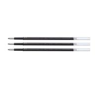 PILOT Lot de 3 Recharges pour stylo à bille Acroball BRFV-10M pointe moyenne noir