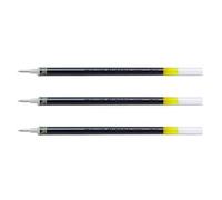 PILOT Lot de 3 Recharges Pour stylo à encre gel BLS-G1-7 Noir