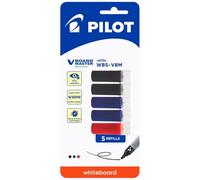 PILOT Lot de 3 Recharges pour V BOARD MASTER, couleur: noir (343544 / WBS-VBM-B)