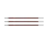 PILOT Lot de 3 Recharges RFNS-GG Pointe Moyenne Rouge