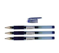 PILOT Lot de 3 Stylos à bille G1 GRIP pointe large encre gel bleue