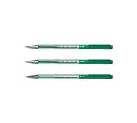 Pilot Stylo à bille BP‑S Matic Fin Rétractable Vert 1 pièce