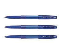 Pilot Stylo-bille Super Grip G avec capuchon pointe moyenne Bleu