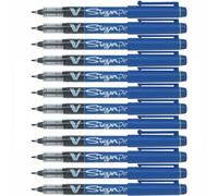 Pilot Pen Stylo-feutre V Sign Pointe moyenne 0,6 mm Multicolore 12 unités Enfants