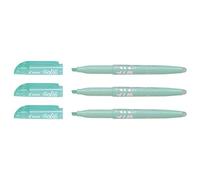 PILOT Lot de 3 Surligneurs FRIXION LIGHT SOFT effaçable Vert pastel